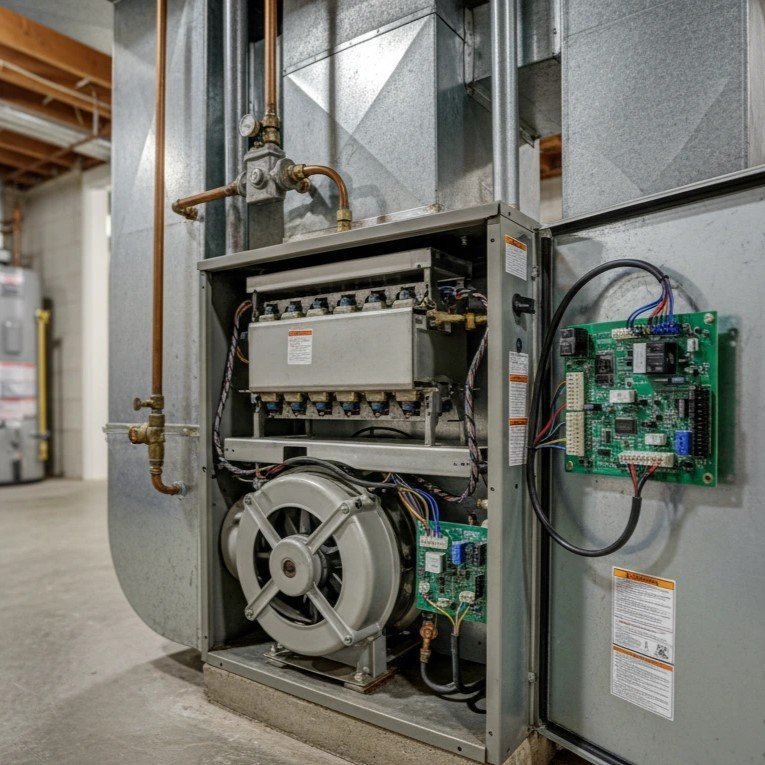 AC by Sam LLC service team providing expert furnace repair in Phoenix area.